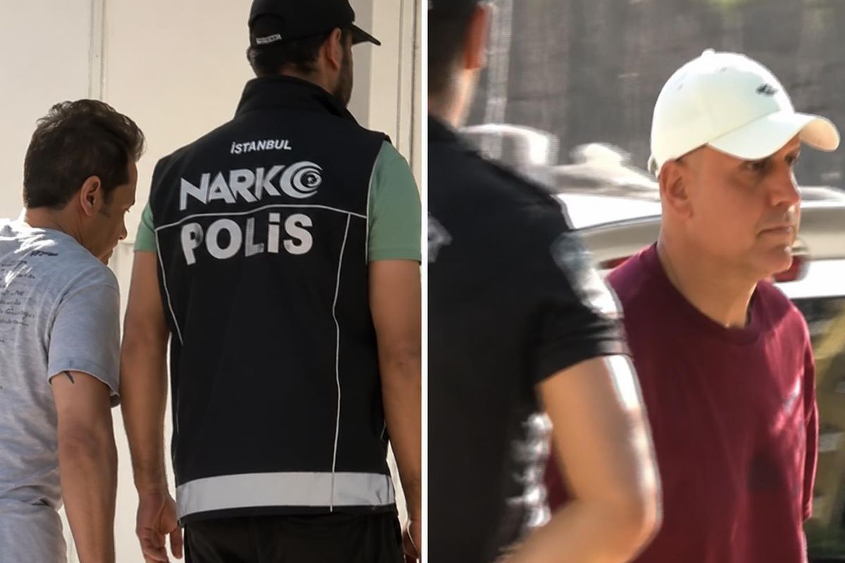 Uyuşturucu operasyonundan gözaltına alınan ünlüler sağlık kontrolünden geçti